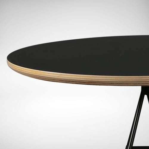 Laminated Table Top With Natural Plywood Edging 